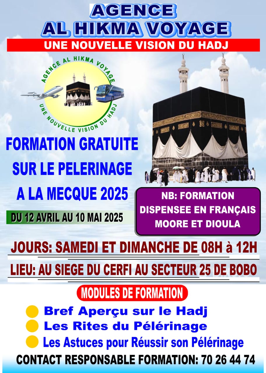 Formation Pélérinage